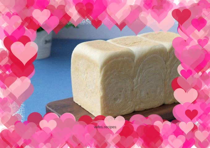 Milky hand-shredded toast