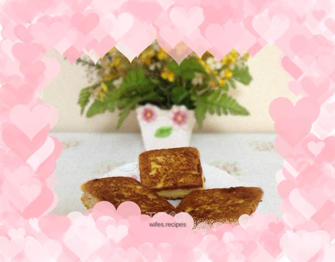 Hong Kong-style snacks—cheese and ham custard