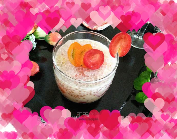 Caramelized Coconut Milk Sago