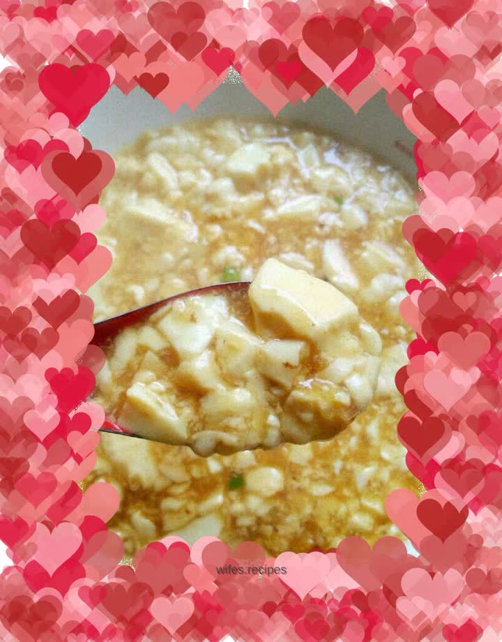 Smooth tofu soup