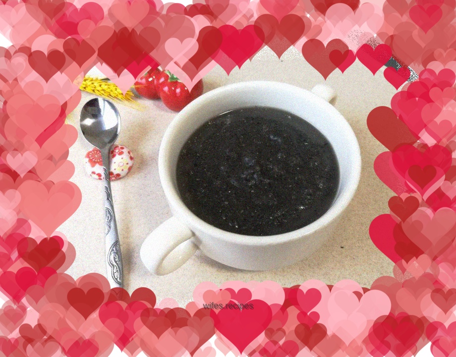 Black sesame peanut paste