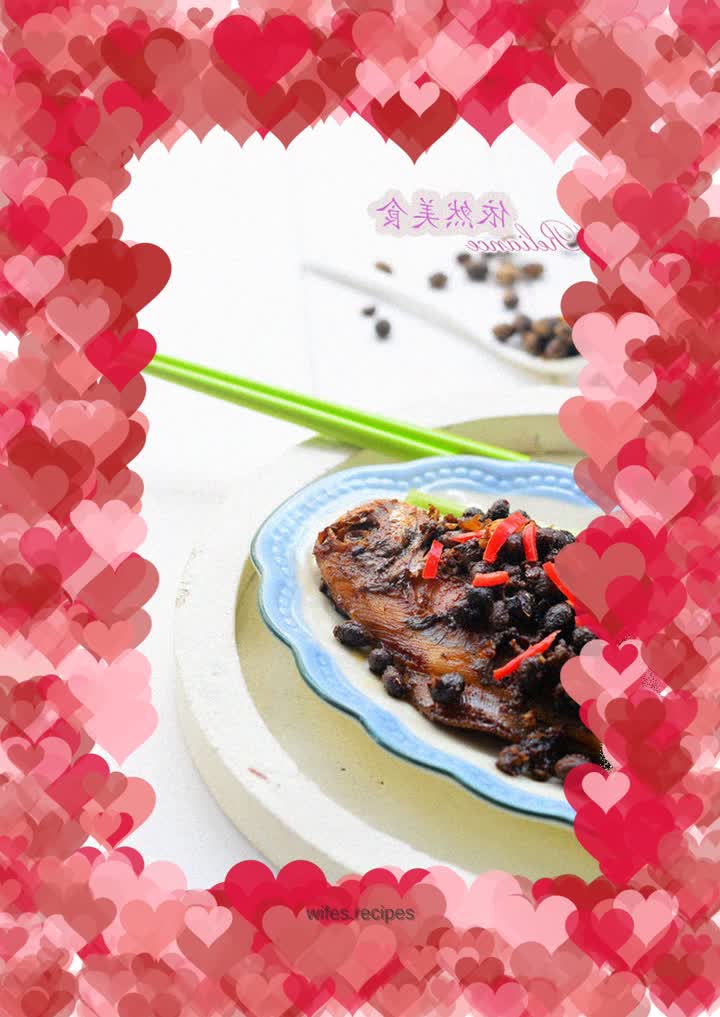 I wish the candidates a happy leap over the dragon's gate - braised white pomfret with spicy black bean sauce