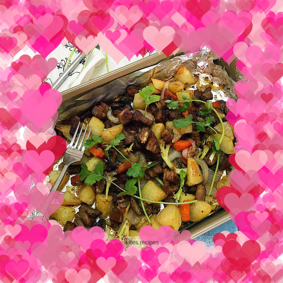 Grilled Lamb with Seasonal Vegetables