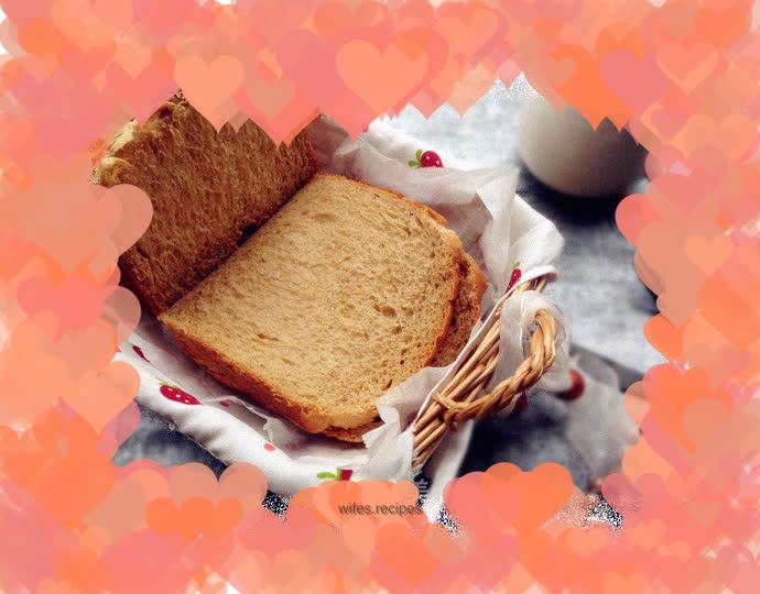 Bread machine version of ginger brown sugar toast