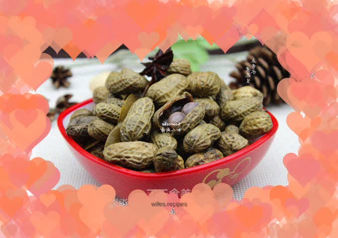 Spiced boiled peanuts