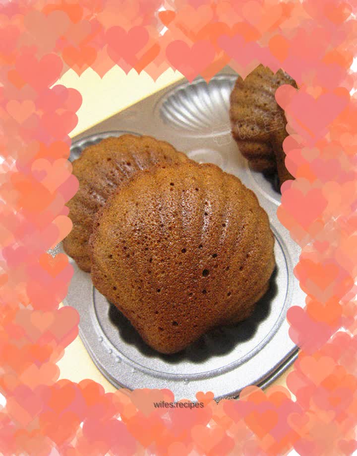 Orange Brown Sugar Madeleine—a little cake with love