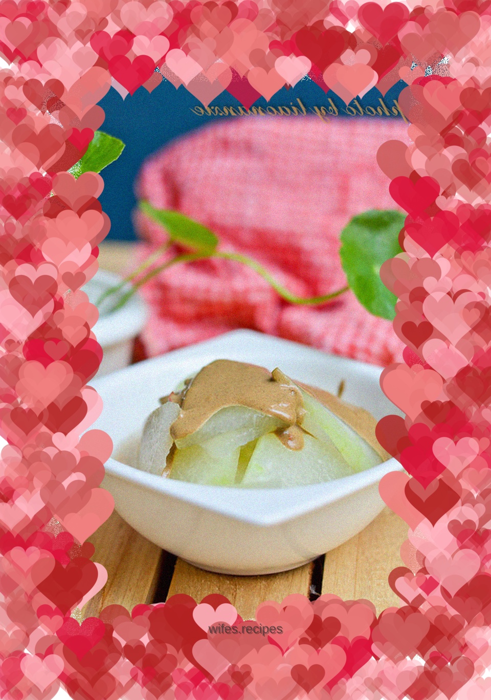 Sesame sauce winter melon