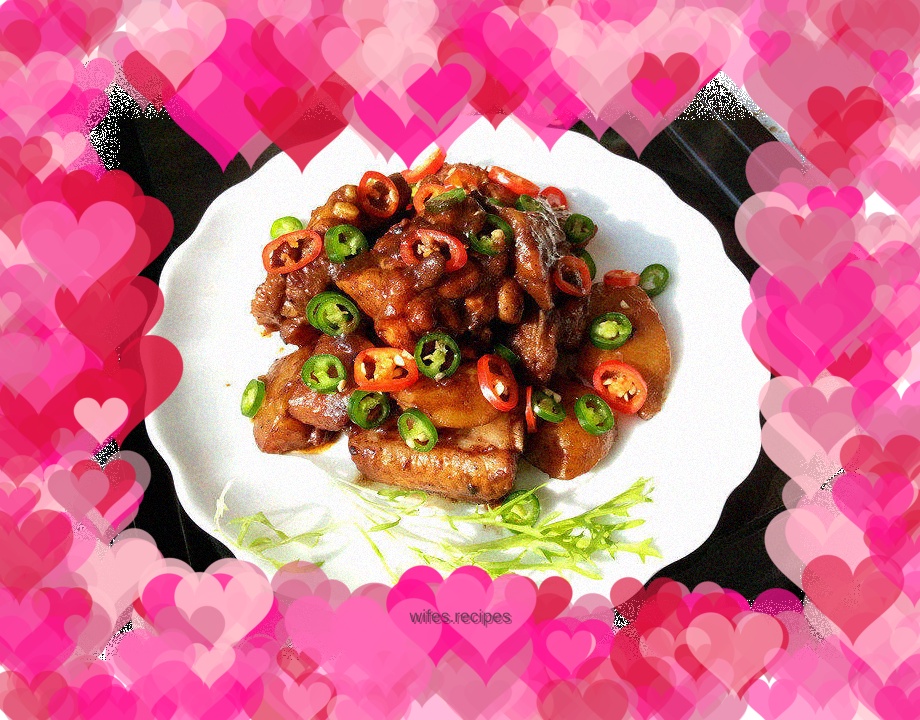 Black soybean flavored pork ribs