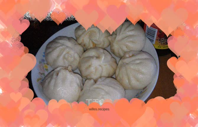 Steamed buns◆pork and green onion stuffing