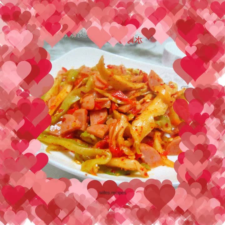 Cold Ham and Mustard Shreds