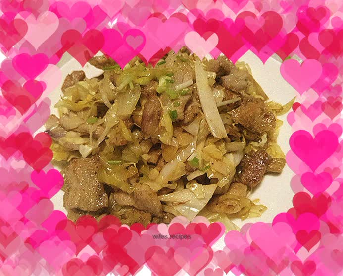 Home version of Northeastern fried pork