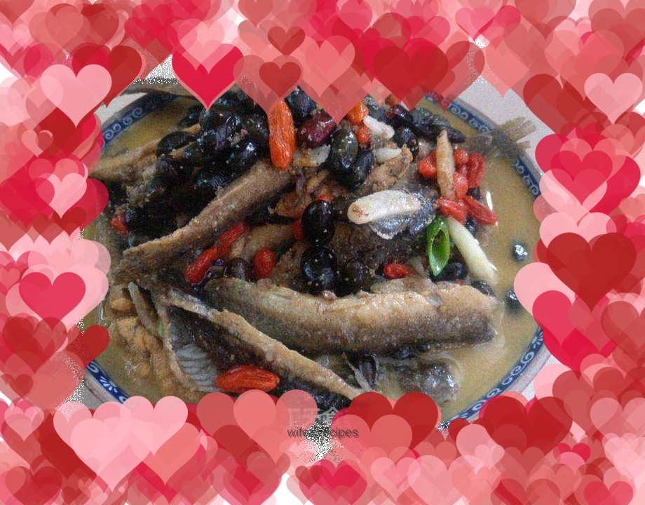 Loach stewed with black beans