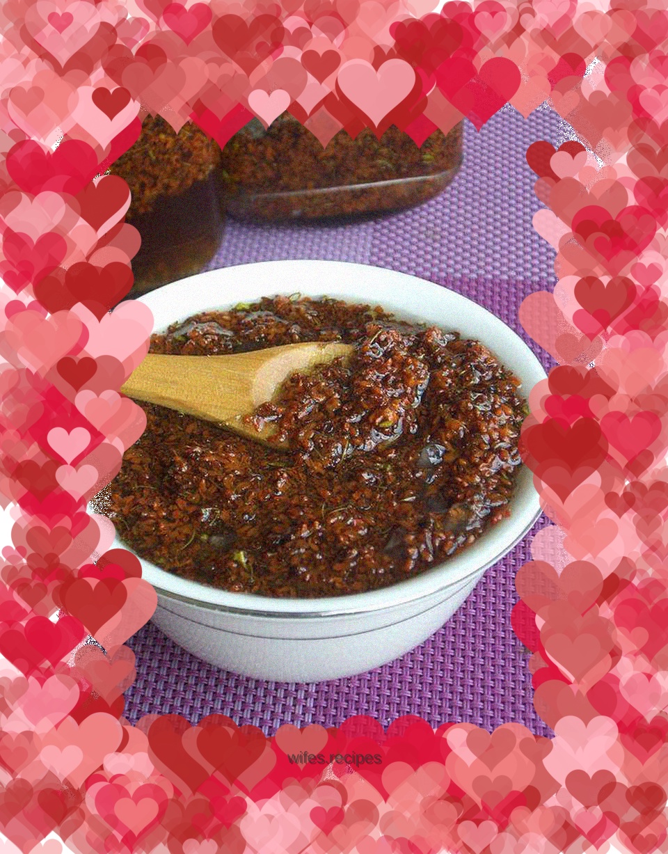 Rock sugar osmanthus sauce