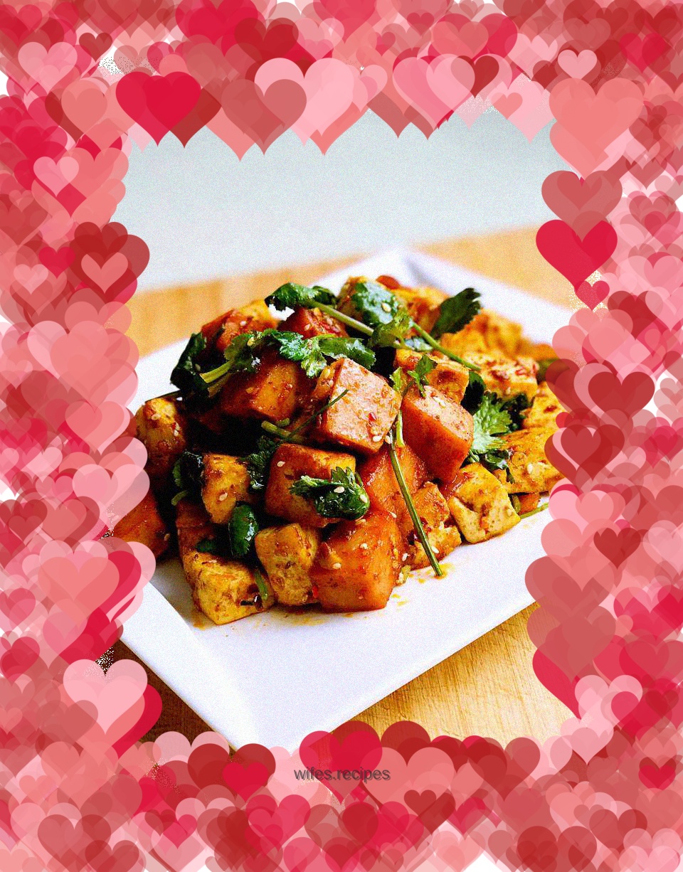 [Sichuan] Braised cumin tofu with soy sauce