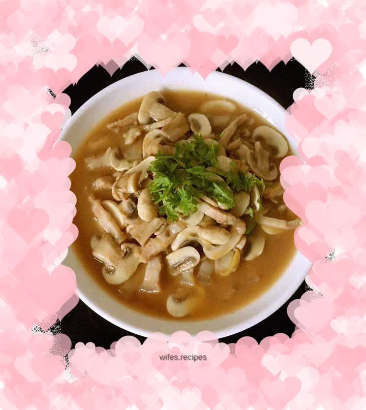 Stir-fried Pork with Mushrooms