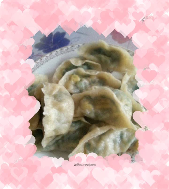 Three Fresh Chives Stuffed Dumplings