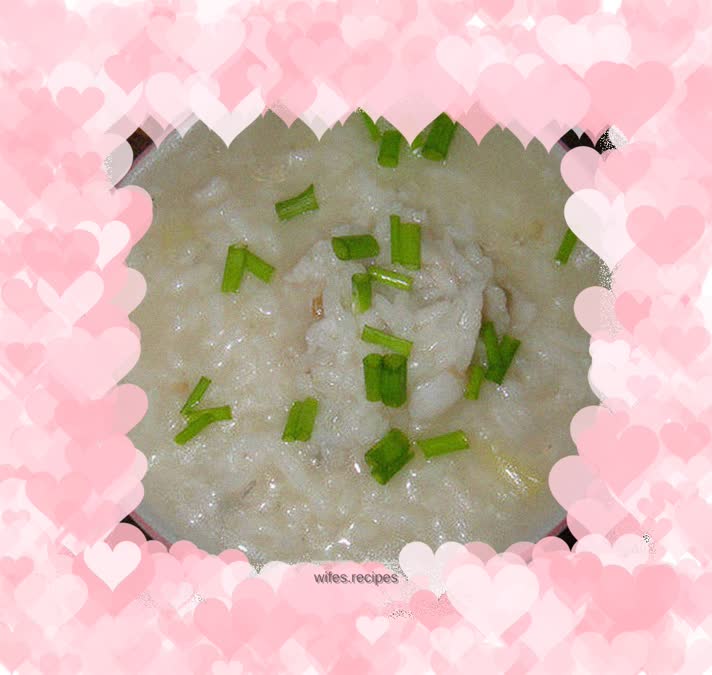 Fresh sweet-scented osmanthus fish fillet porridge