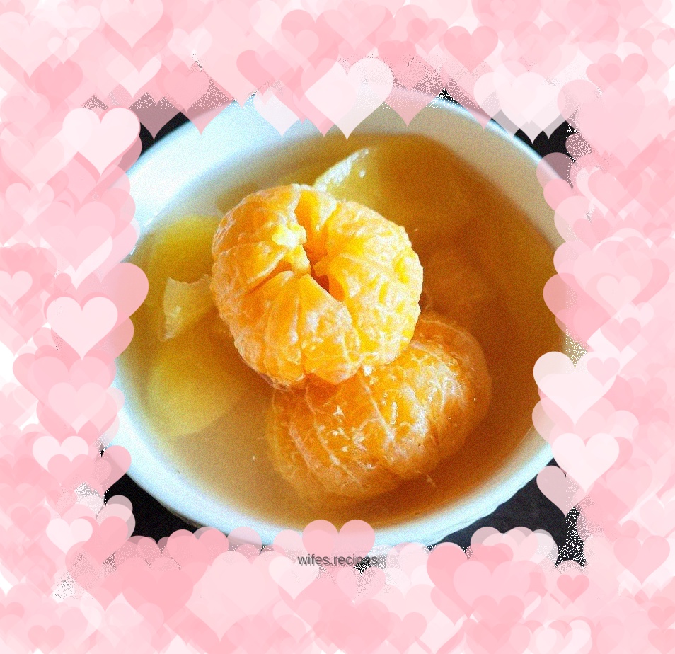 Apple Tangerine Syrup