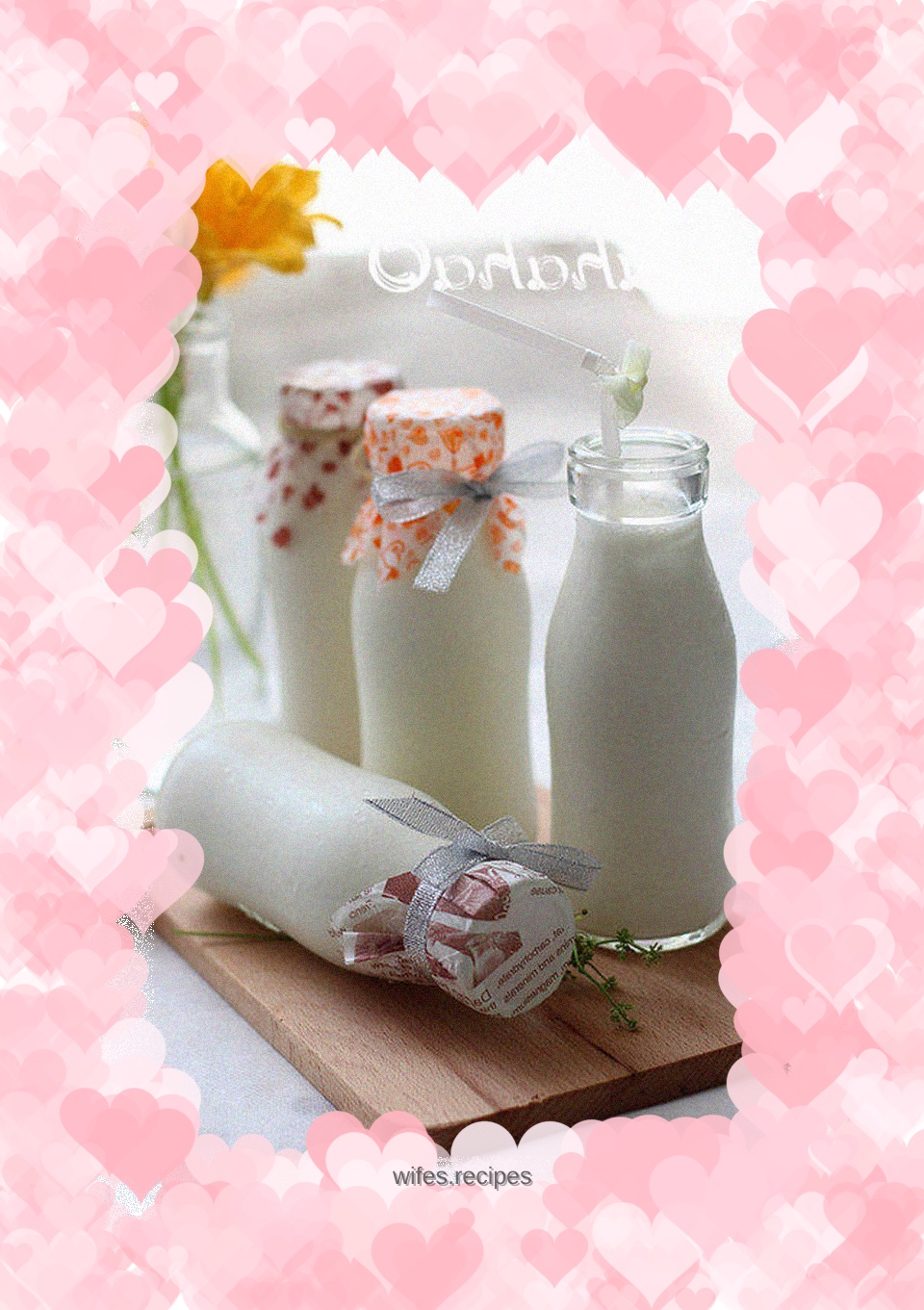 Homemade aged yogurt