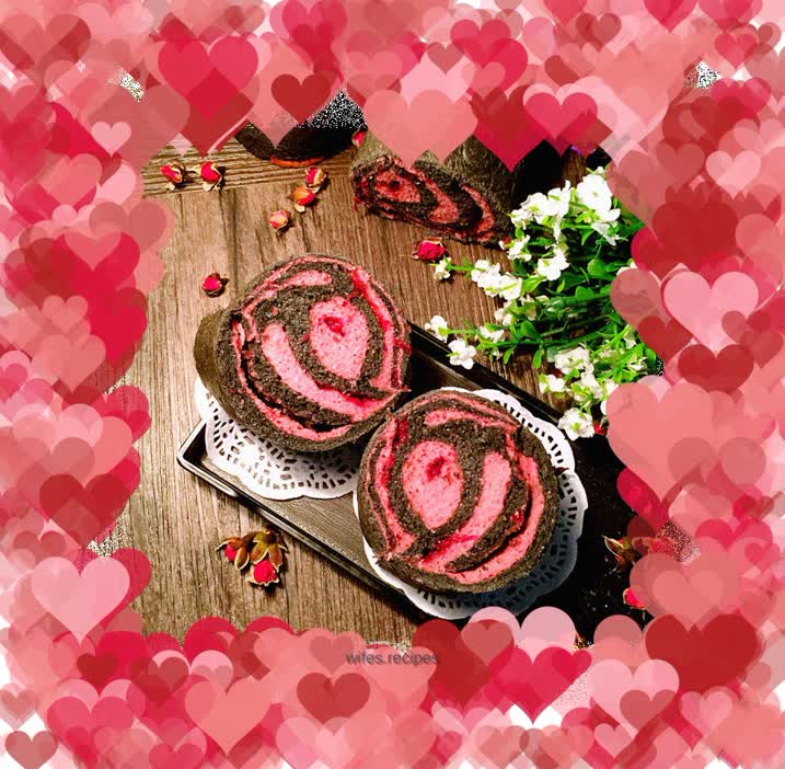 Rose Bamboo Charcoal Toast