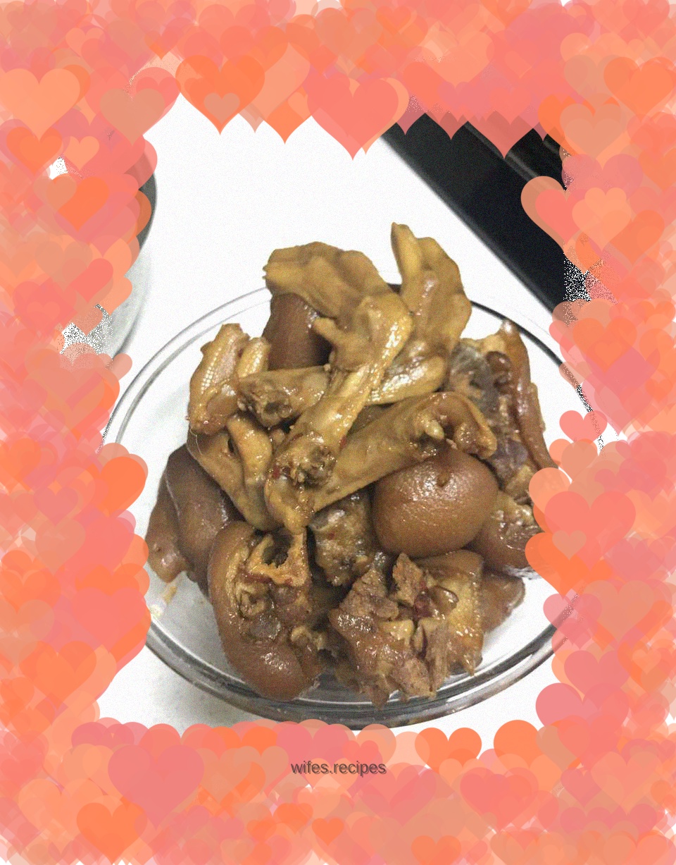 Lazy version of braised meat