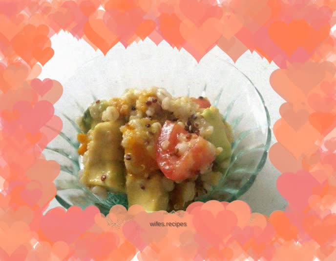 Barley and Avocado Salad with Japanese Toasted Sesame Dressing