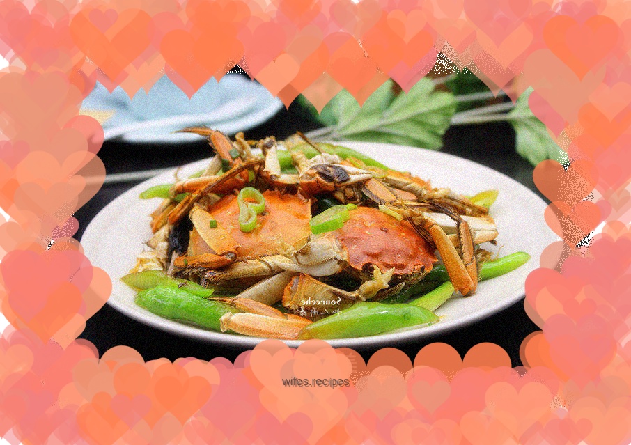 Fried Crab with Spicy Pepper