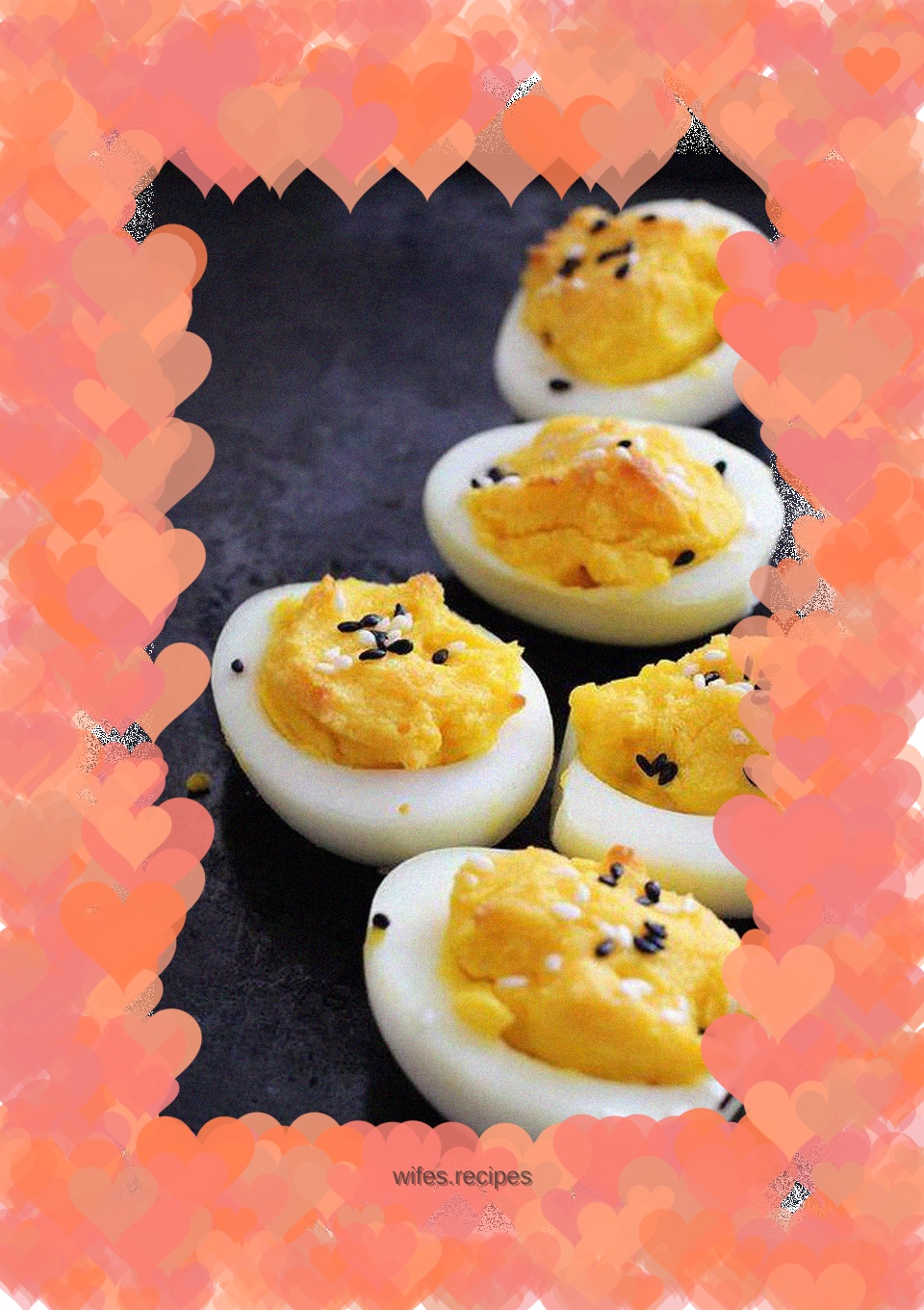 Appetizer: Grilled Deviled Eggs