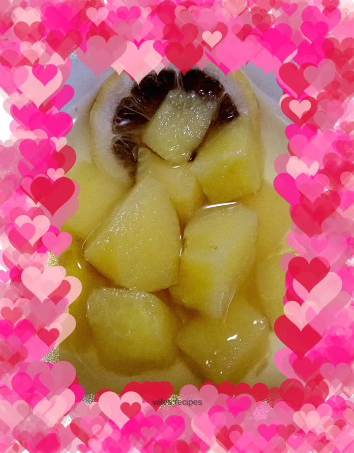 Lemon Apple Sugar Water