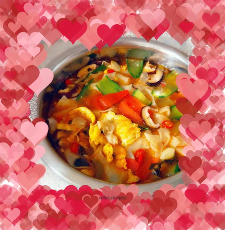 Spicy braised noodles