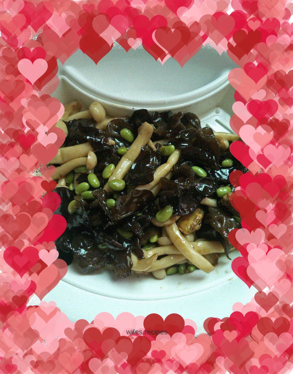 White Jade Mushroom in Oyster Sauce