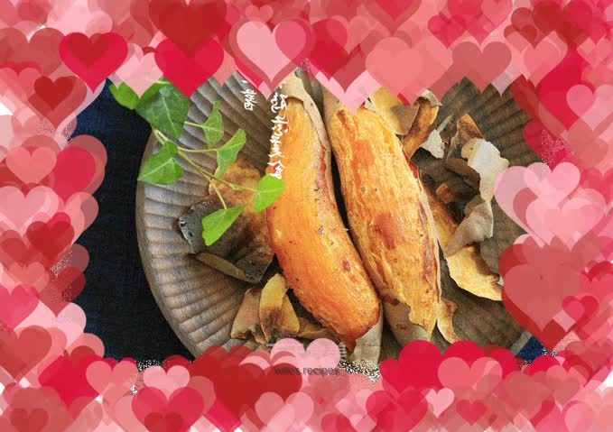 Oven version of roasted sweet potatoes