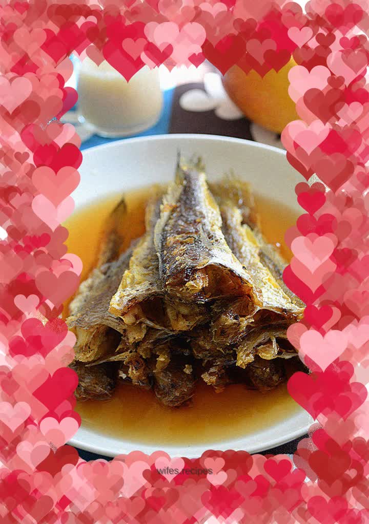 Sweet and sour yellow croaker