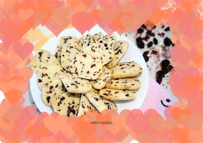 Crispy Cranberry Cookies