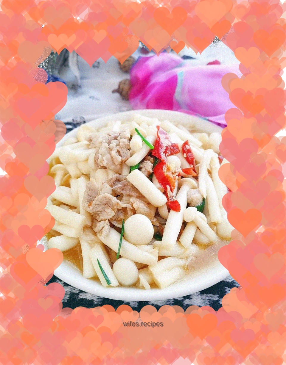 Stir-fried Crab Mushrooms with Meat