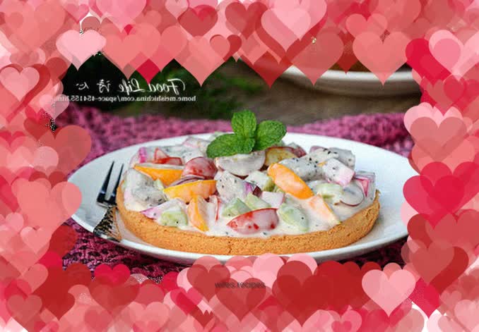 [Cake Fruit Salad] --- Prepare a delicious afternoon tea in five minutes