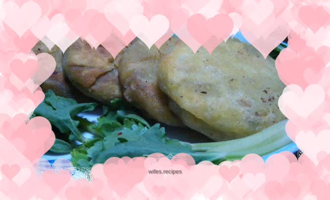 Beijing beef and scallion pie