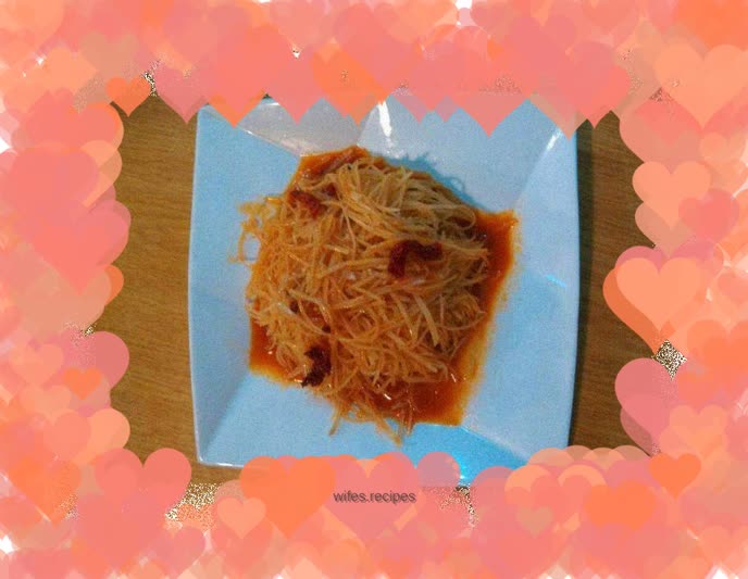 Hot and sour potato shreds