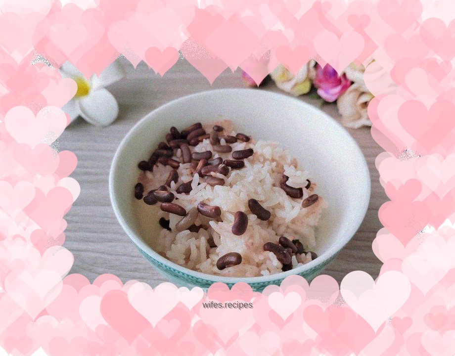 Red bean rice