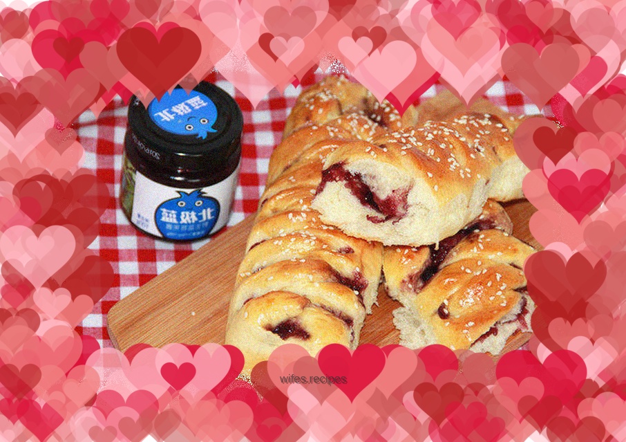 Blueberry Braided Bread