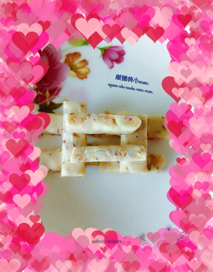 Peanut Rose Nougat~Bread Machine Version