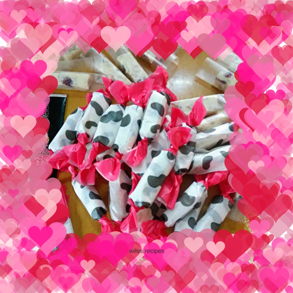 Walnut Cranberry Nougat