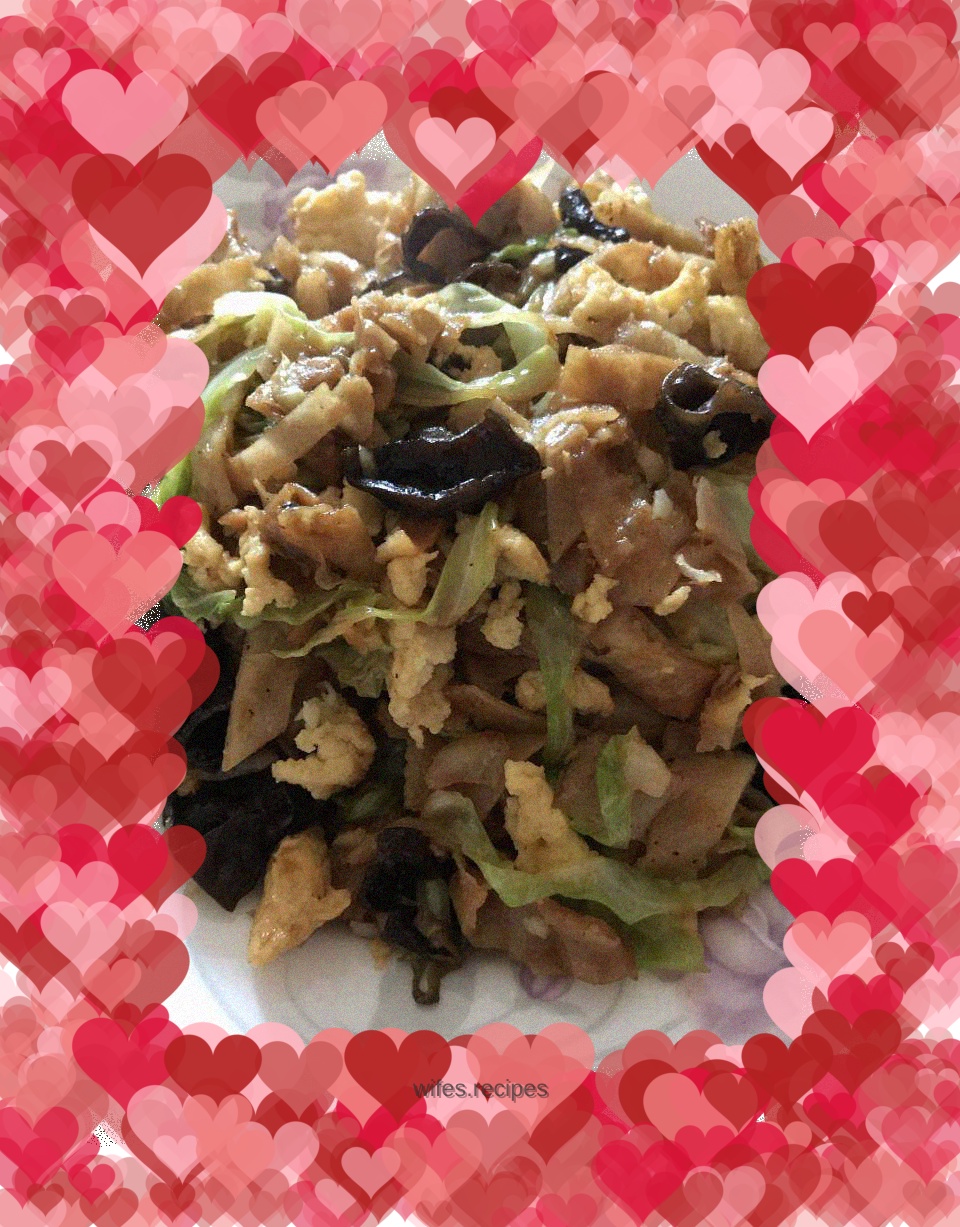 Homemade braised pancakes