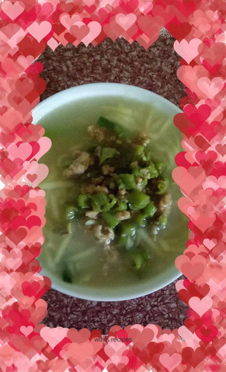 Bean bone soup noodles (baby noodles)