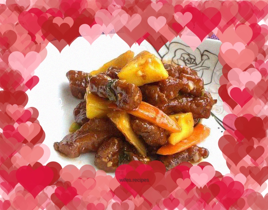 Sweet and Sour Pork with Pineapple