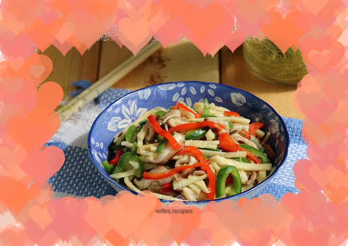 Three shreds of winter bamboo shoots