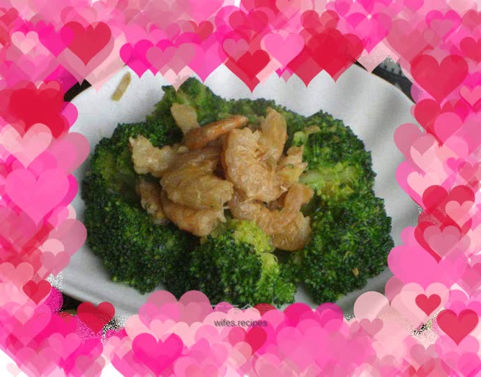 Stir-fried Broccoli with Shrimp