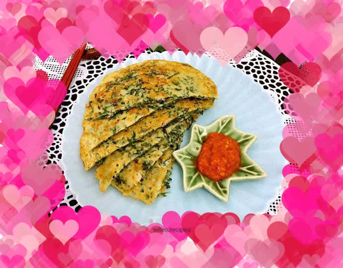 Mugwort meat egg soft cake