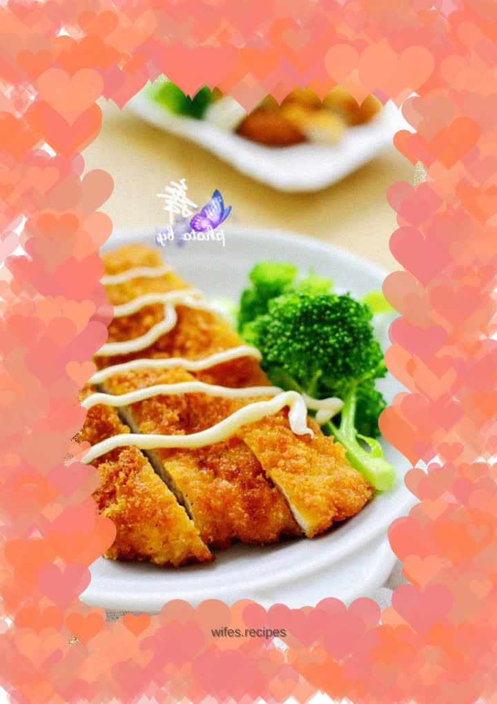 Crispy Chicken Steak--Crispy on the outside and tender on the inside