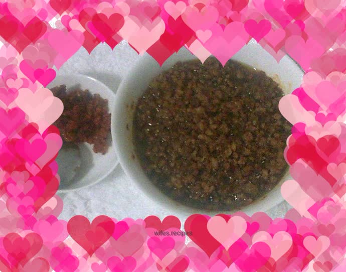 Homemade mixed sauce